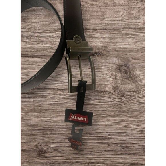 NWT LEVI’S BELT MEN SIZE 32 Brown/ Black REVERSIBLE NEW - Picture 6 of 6